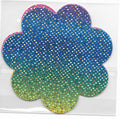 Daisy Multi Colored Glitter Smart Tags