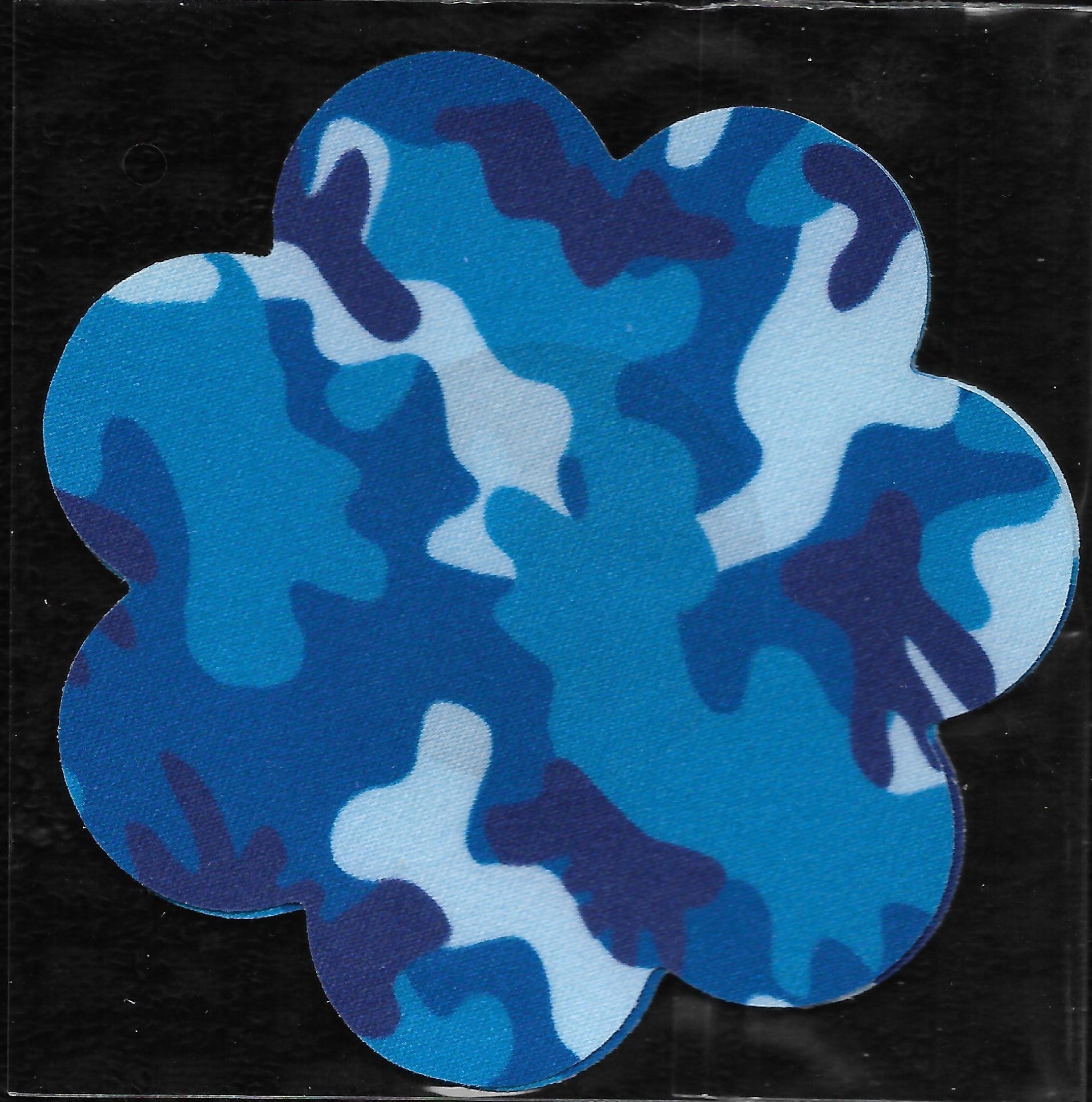 Daisy Blue Camo Smart Tags