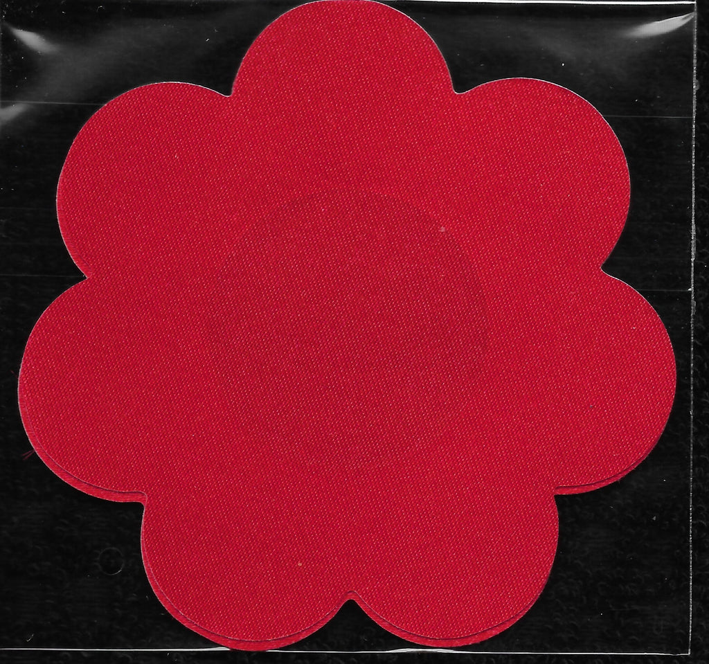 Daisy Red Satin Smart Tags Wearable Sticker