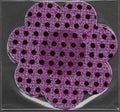 Daisy Purple Fuchsia Glitter Dots Smart Tags
