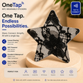 Star Black Lace Smart Tags Wearable Sticker