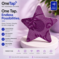 Star Purple Lace Smart Tags Wearable Sticker