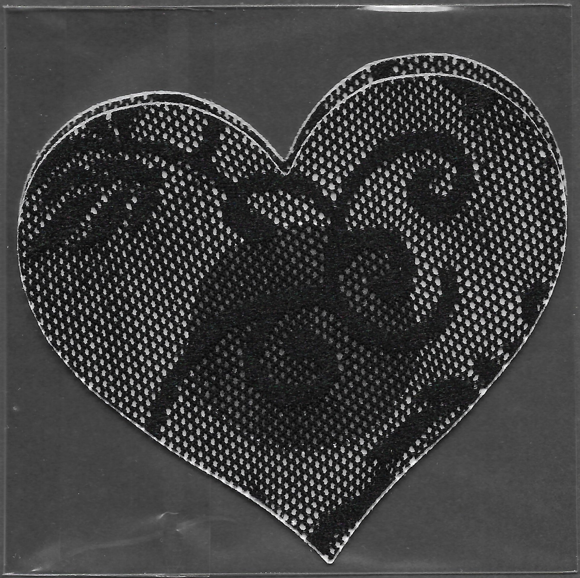 Heart Black Lace Smart Tags