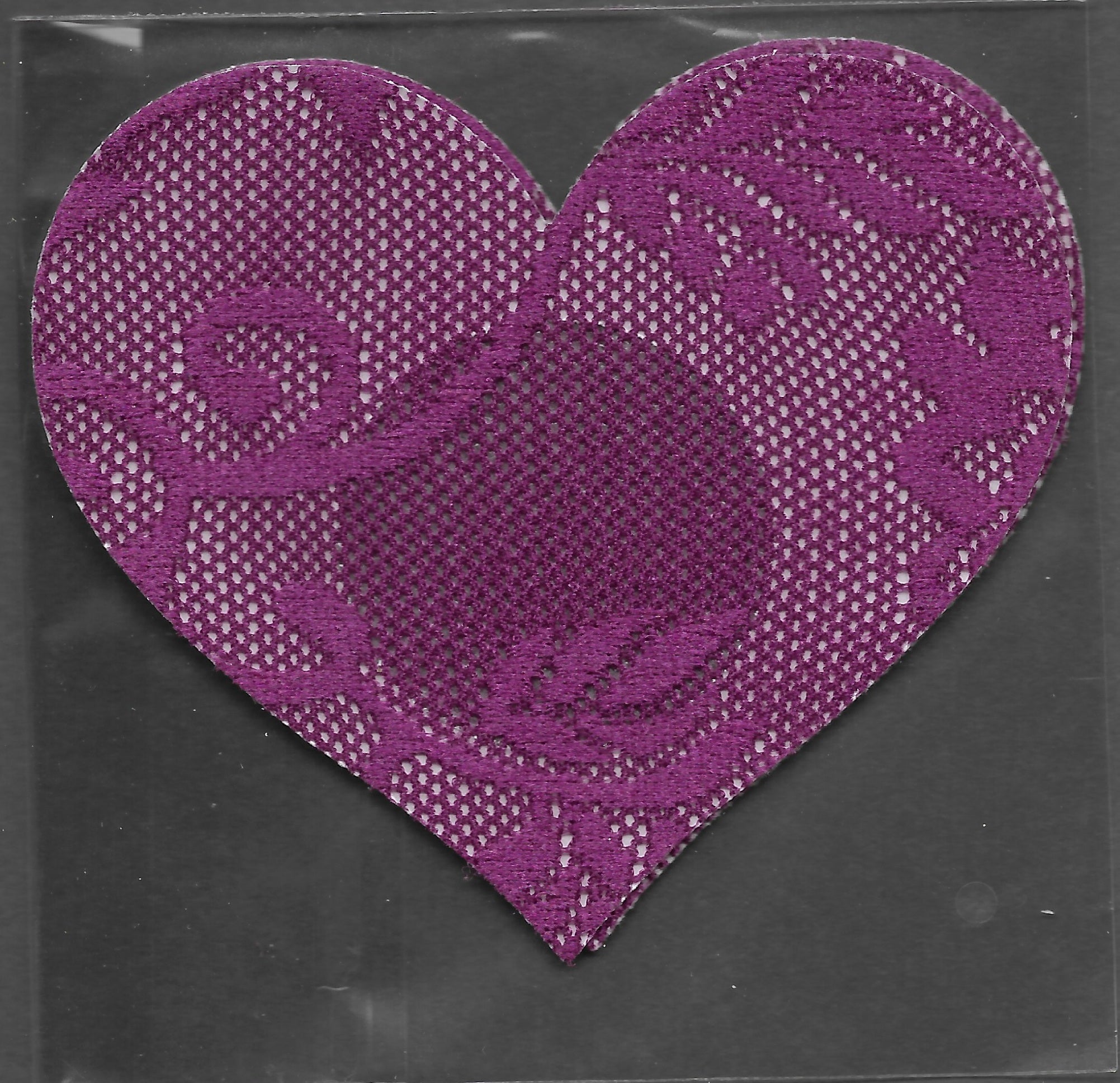 Heart Purple Lace Smart Tags