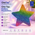 Star Multi Color Glitter Smart Tags Wearable Sticker