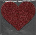 Heart Red Glitter Smart Tags
