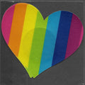 Heart Rainbow Satin Smart Tags