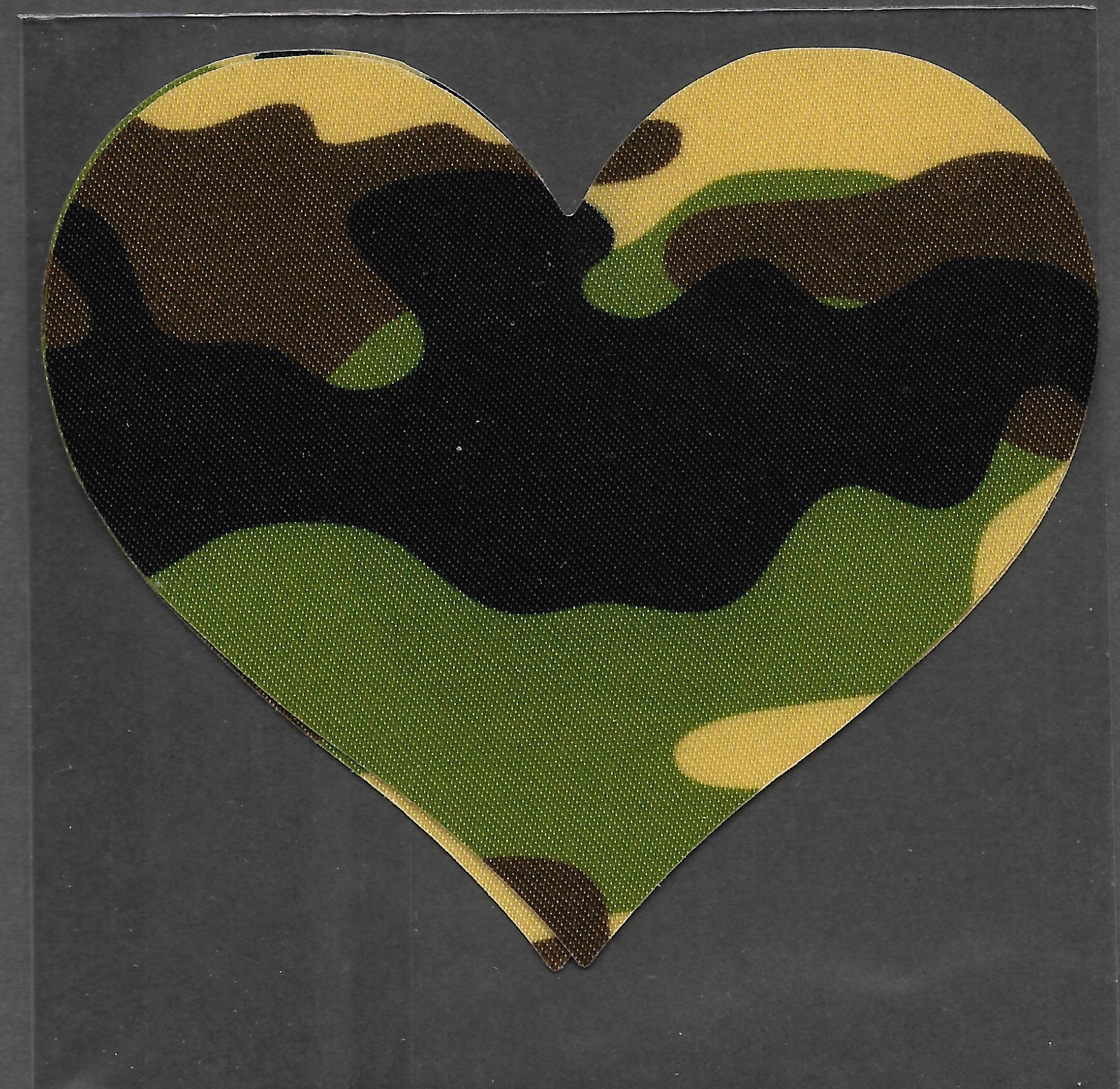 Heart Green Camouflage Smart Tags