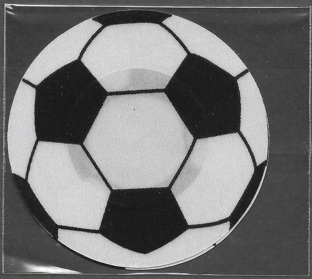 Round Black White Soccer Ball Smart Tags Wearable Sticker