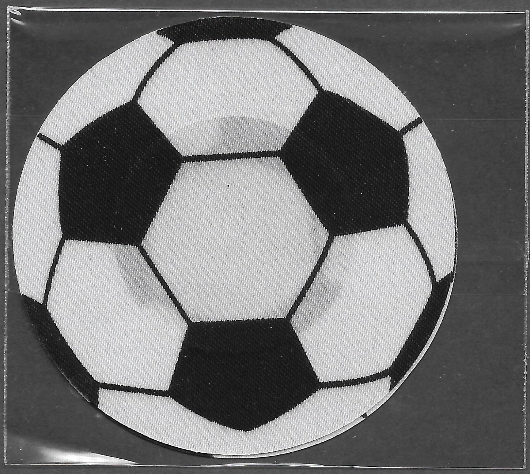 Round Black White Soccer Ball Smart Tags