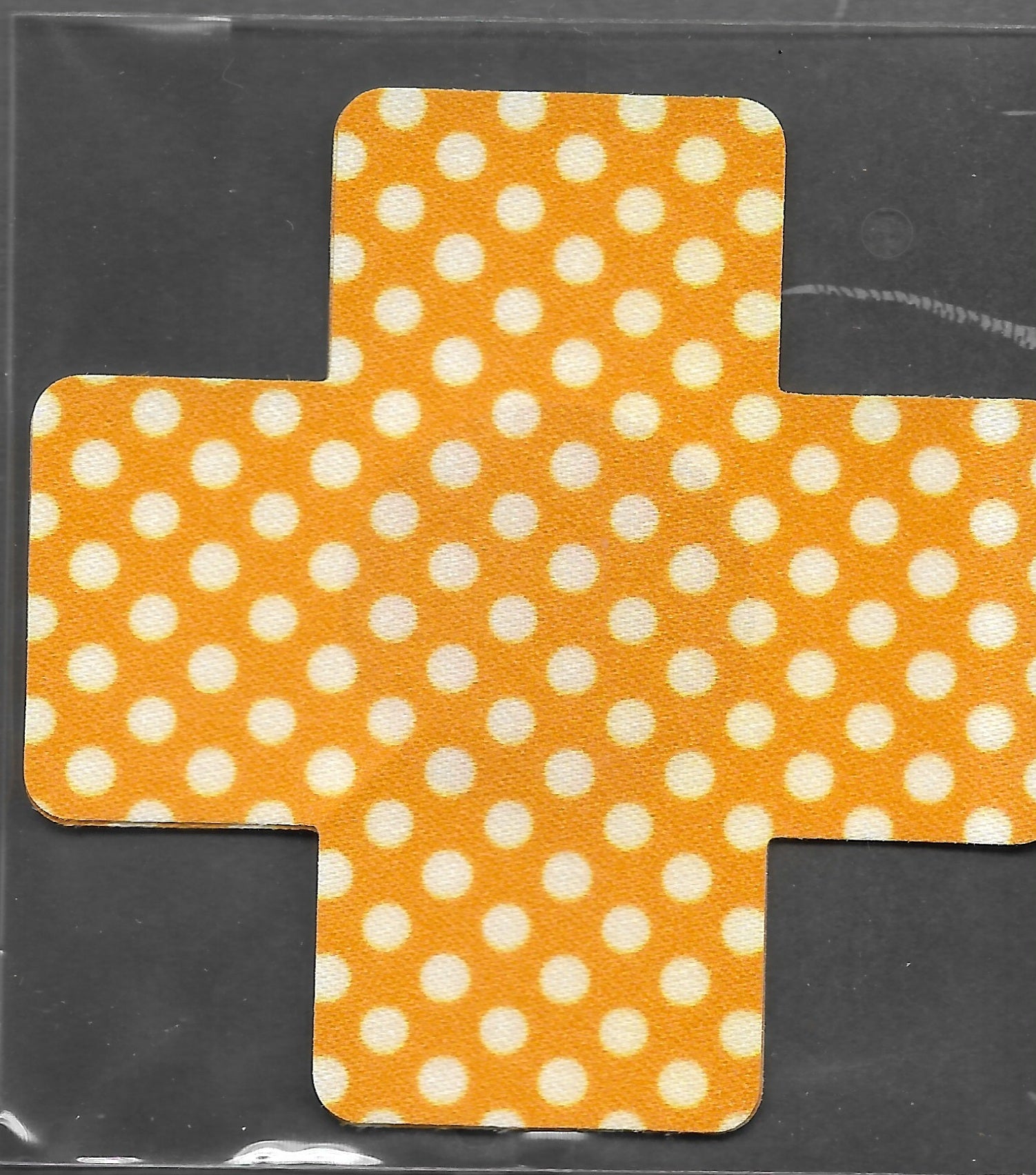 Cross Orange White Dots MD Smart Tags