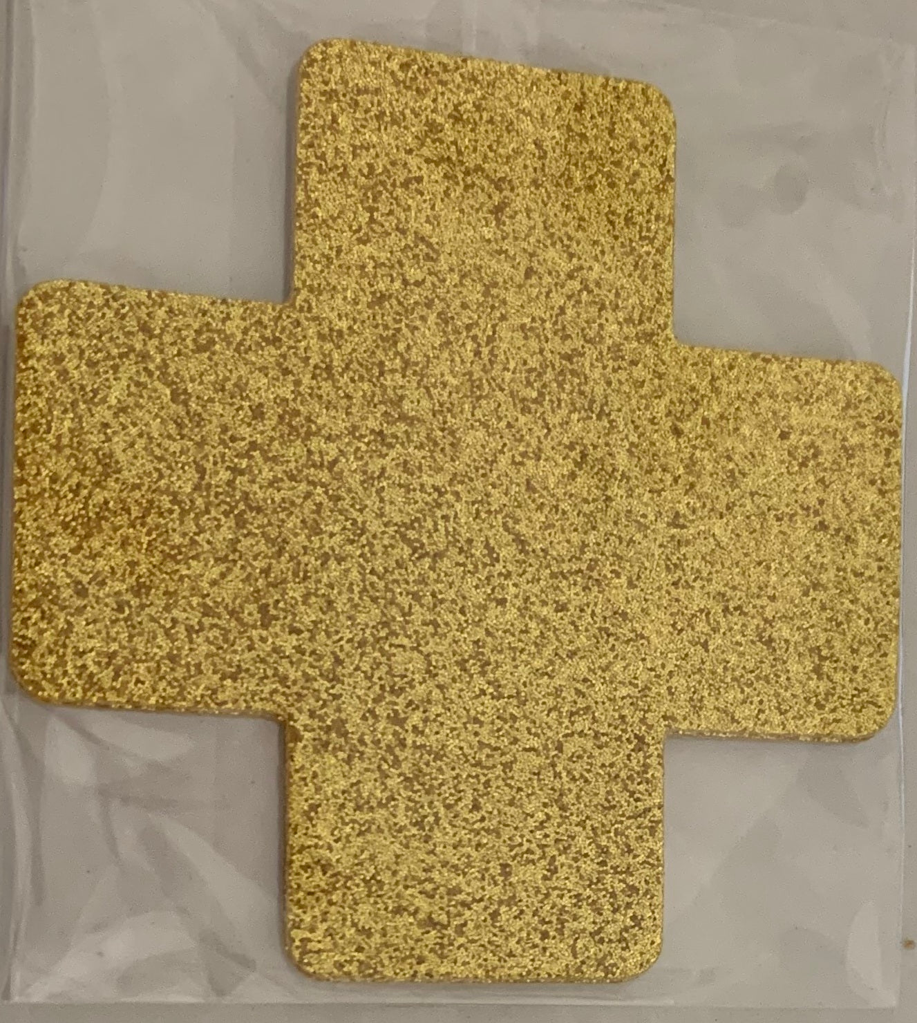 Cross Gold Glitter MD Smart Tags