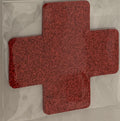 Cross Red Glitter MD Smart Tags