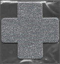 Cross Silver Glitter MD Smart Tag