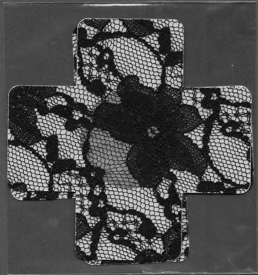 Cross Black Lace LG Smart Tags Wearable Sticker