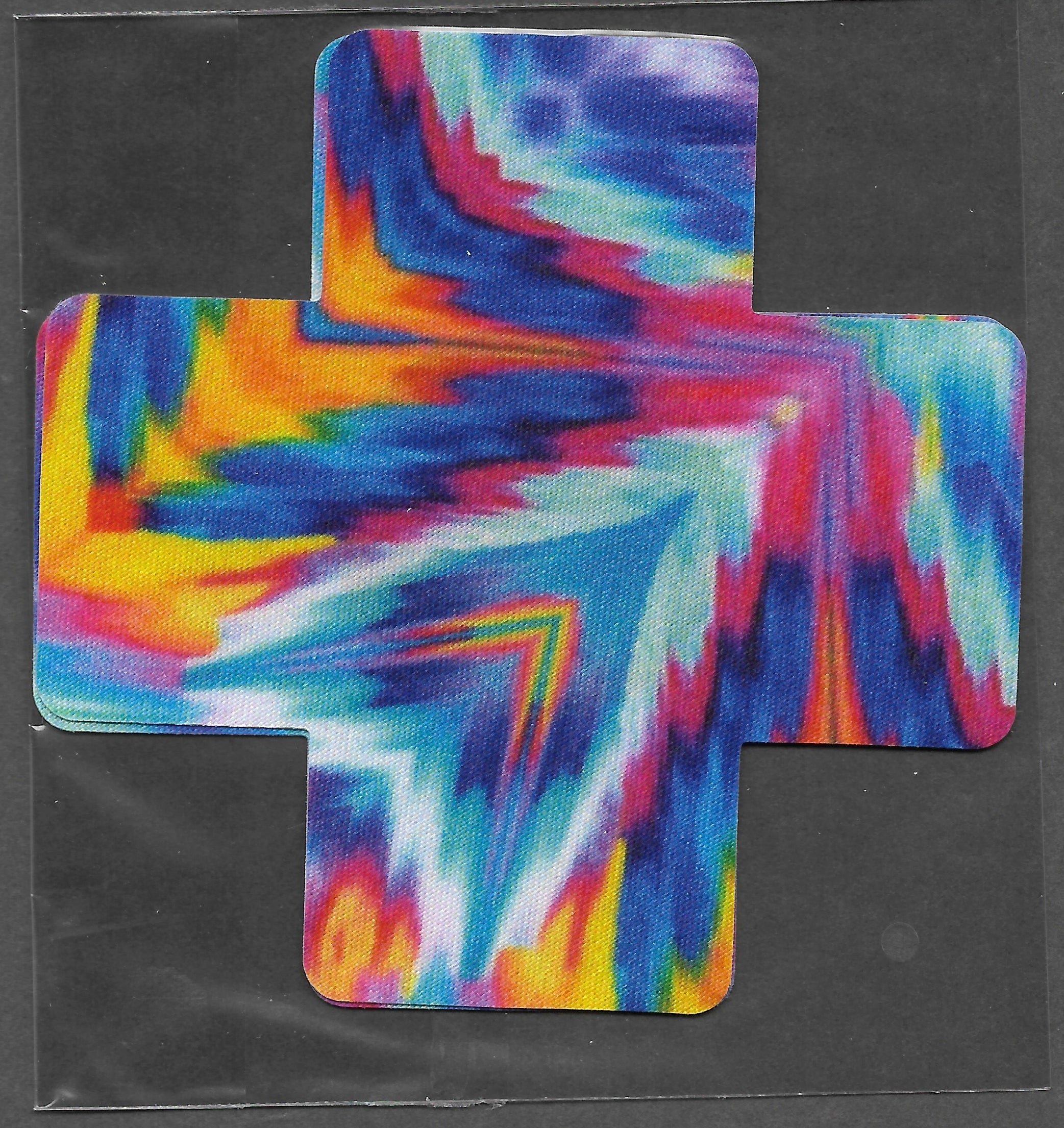 Cross Multi Color Tie Dye LG Smart Tags