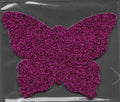 Butterfly Purple Glitter Smart Tags