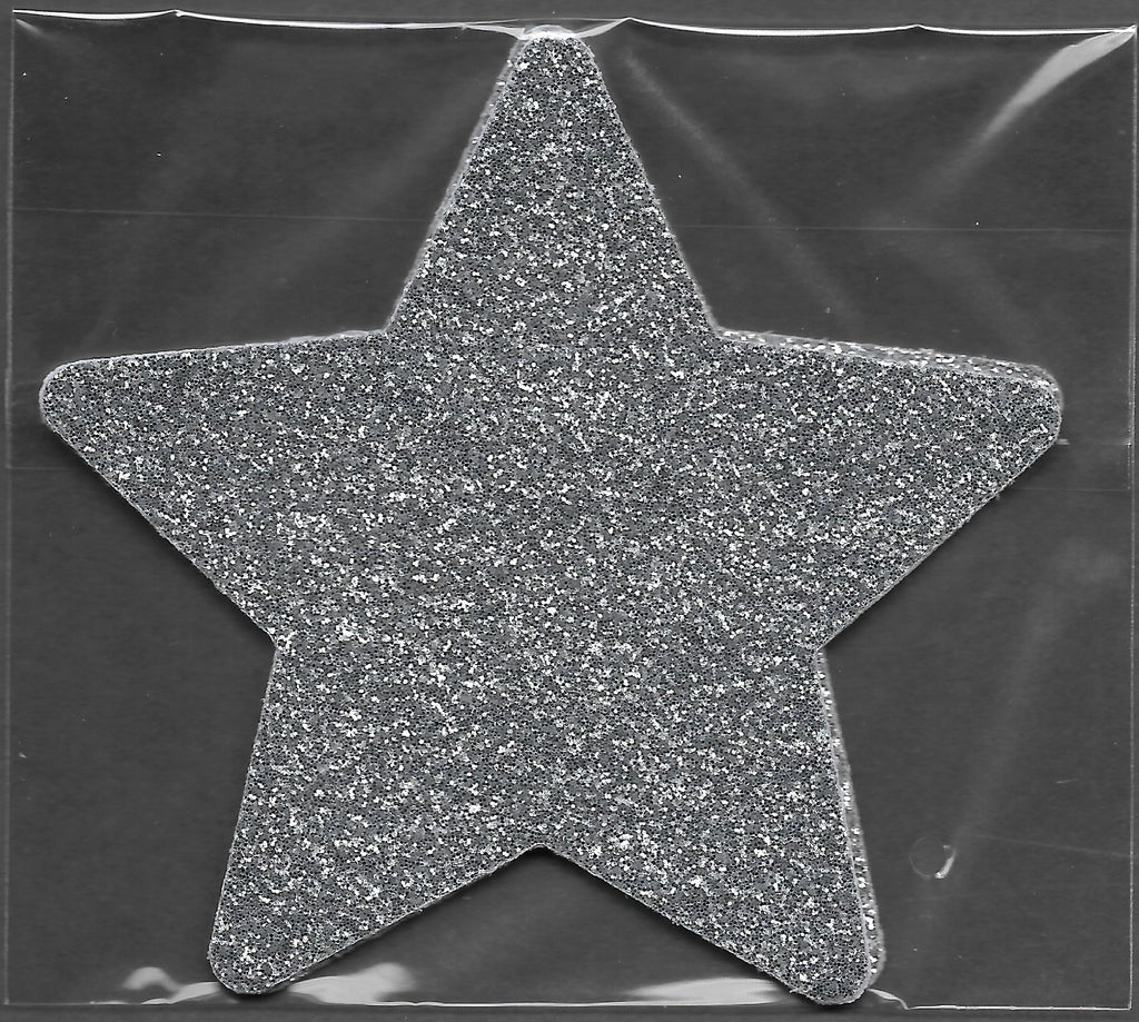 Star Silver Glitter Smart Tags Wearable Sticker