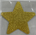 Star Gold Glitter Smart Tags