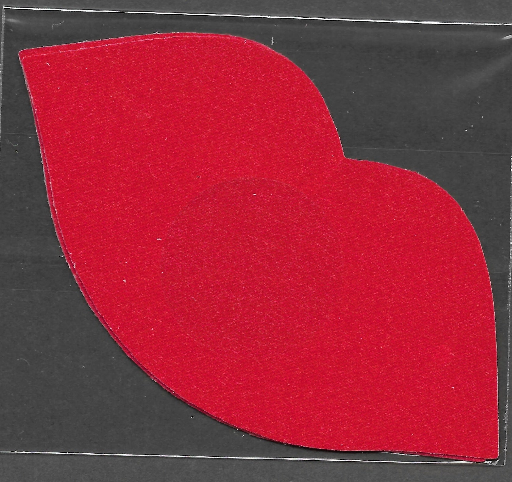 Lips Red Satin Smart Tags