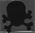 Skull Black Matte Smart Tags