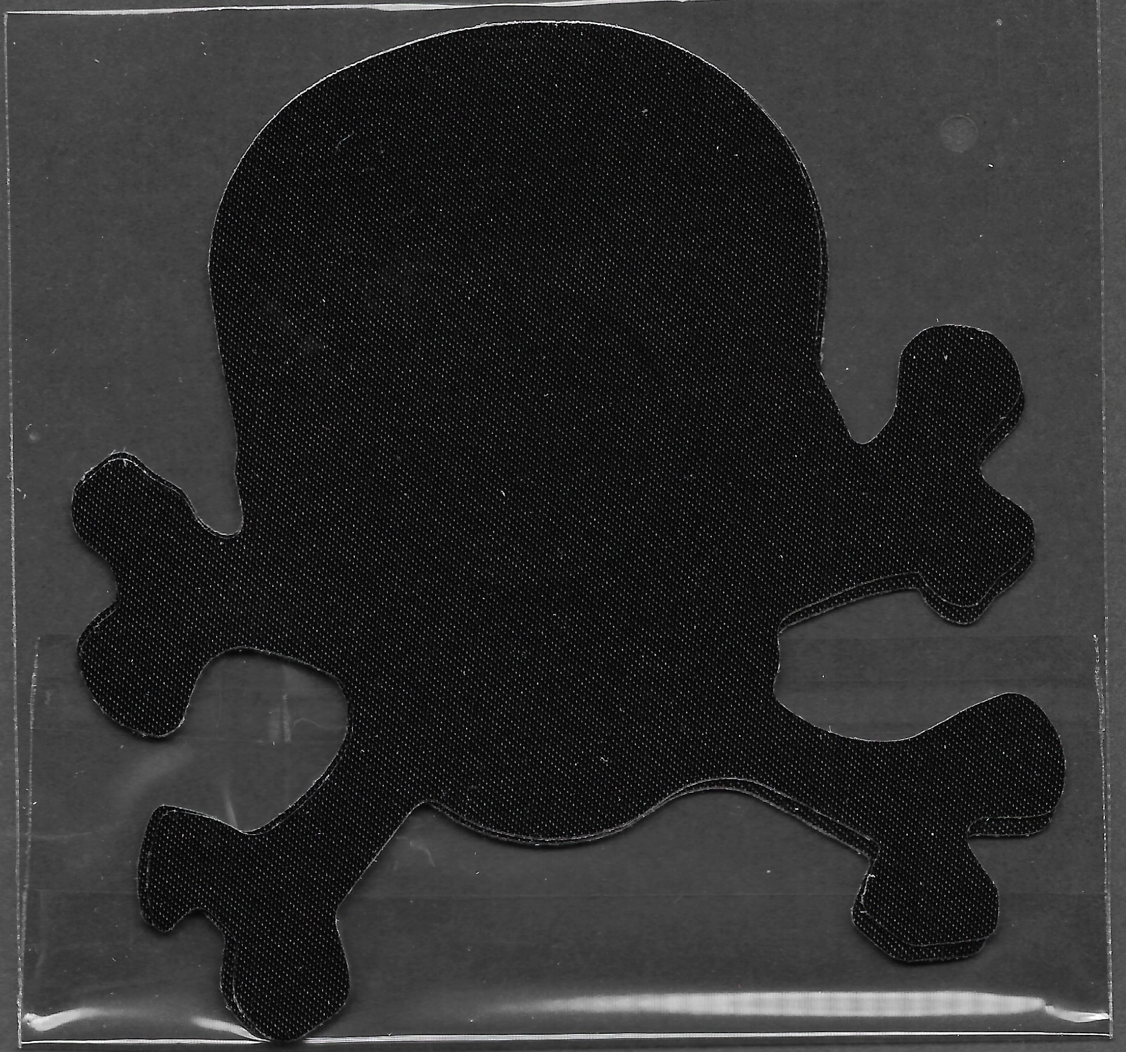Skull Black Matte Smart Tags