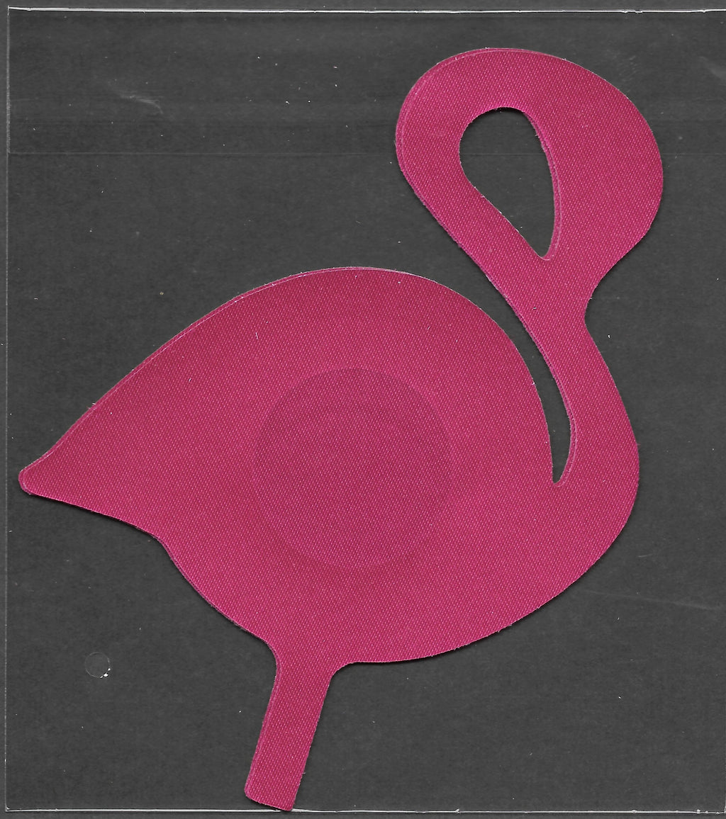 Hot Pink Flamingo Smart Fabric Tags Wearable Sticker
