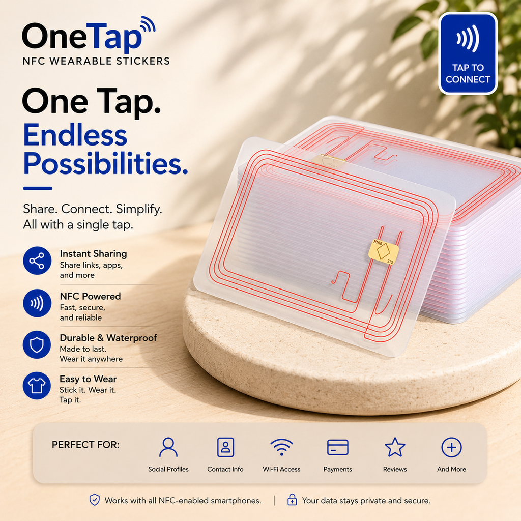 Clear NFC Card 215 NFC Cards for Easy and Convenient Functionality
