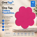 Daisy Hot Pink Smart Tags Wearable Sticker