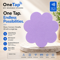 Daisy Lavender Smart Tags Wearable Sticker