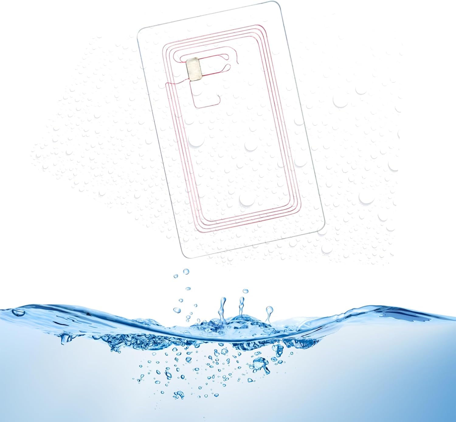 Clear NFC Card 215 NFC Cards for Easy and Convenient Functionality