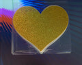 Heart Gold Glitter Smart Tags