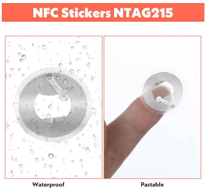 TapDat Extra NFC Tag Custom Link Tap to Connect